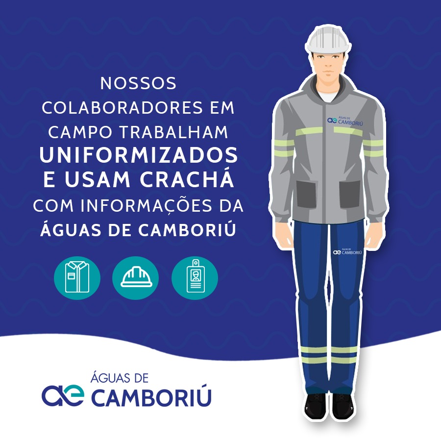 Como conhecer um trabalhador da Águas de Camboriú