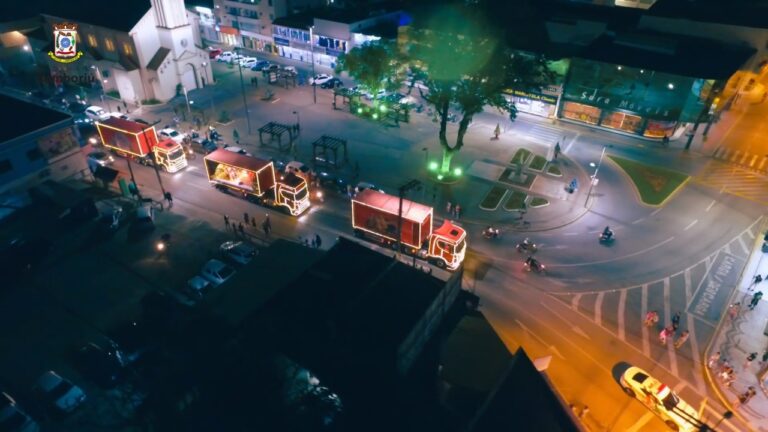 Caravana da Coca-cola irá iluminar Camboriú